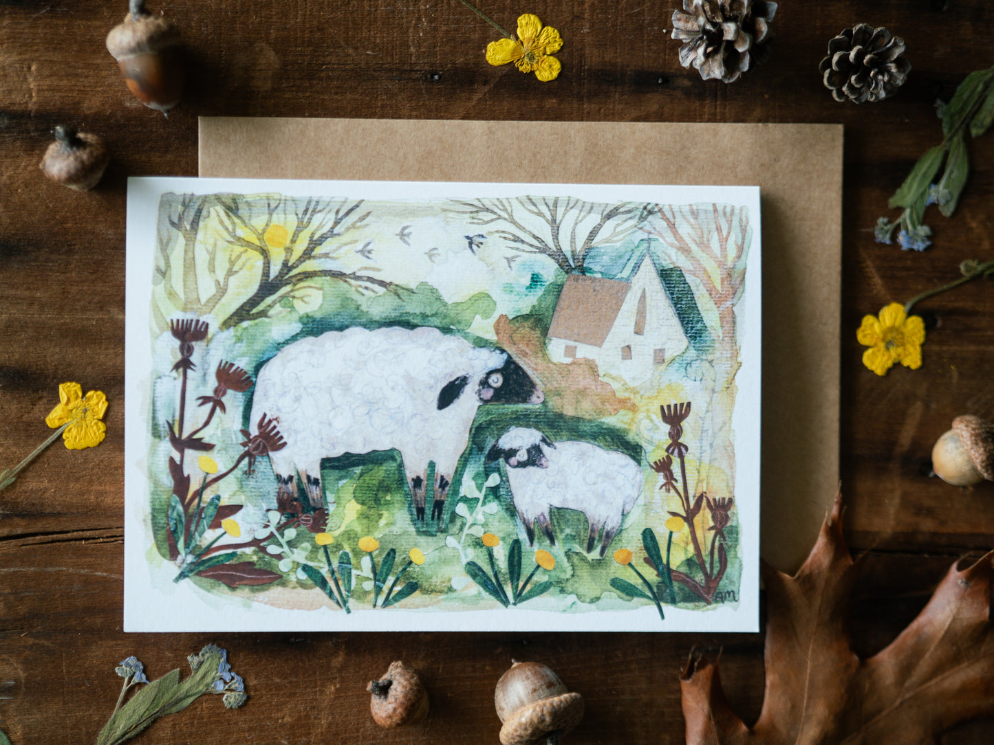 Cozy Art Cards - Set of 5