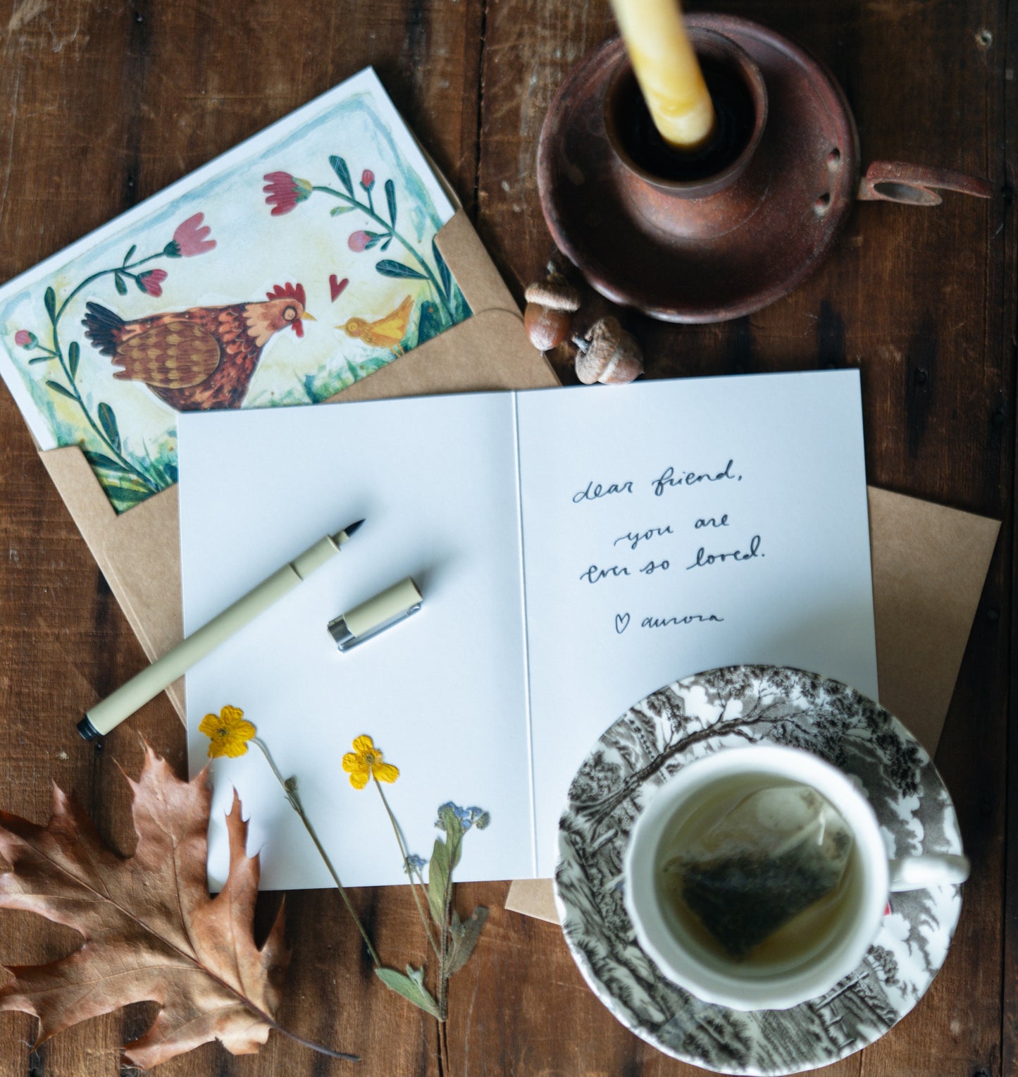 Cozy Art Cards - Set of 5